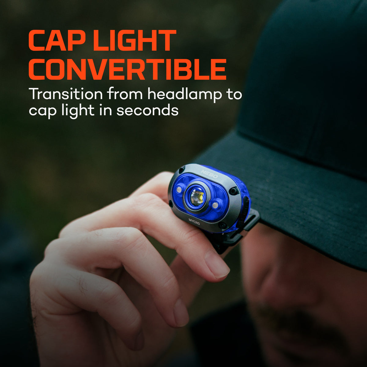 Mycro 450 Headlamp Blue | Rechargeable