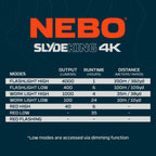 Slyde King 4K | Rechargeable
