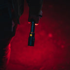 The SLYDE KING 2K is a 2,000 lumen torch with zoom, and 500 lumen COB work light. Each light mode is dimmable with programmable memory. The 2K also has an ergonomic rubberised grip and powerful magnetic base.