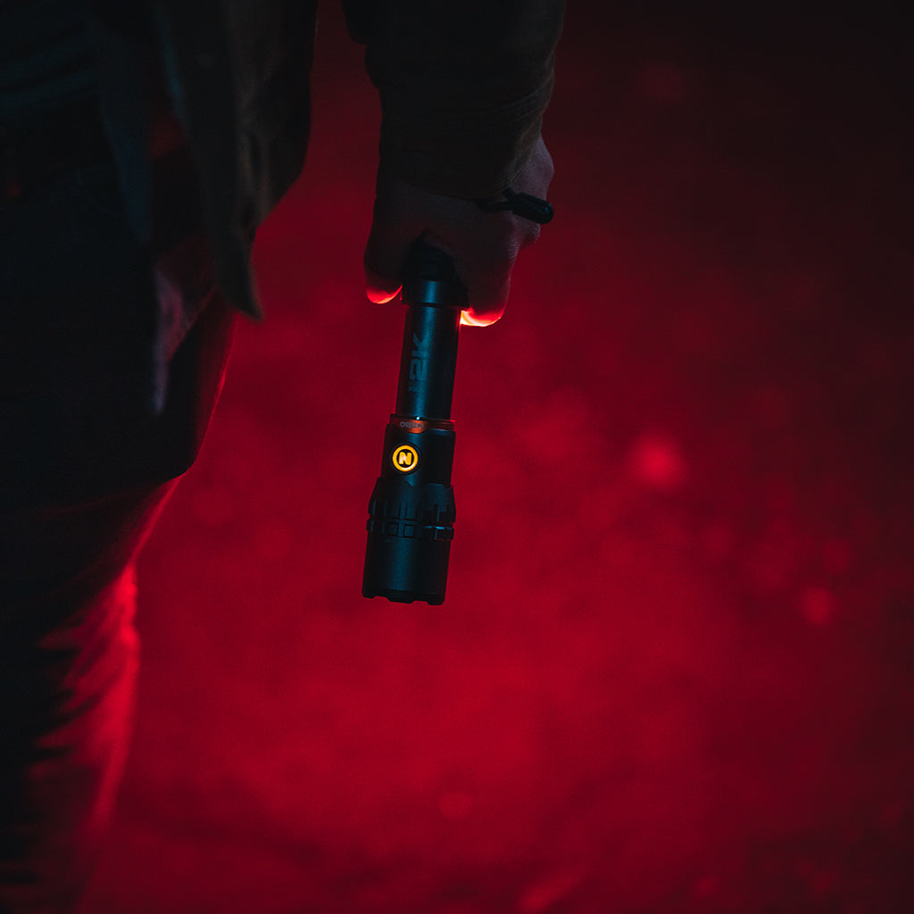 The SLYDE KING 2K is a 2,000 lumen torch with zoom, and 500 lumen COB work light. Each light mode is dimmable with programmable memory. The 2K also has an ergonomic rubberised grip and powerful magnetic base.