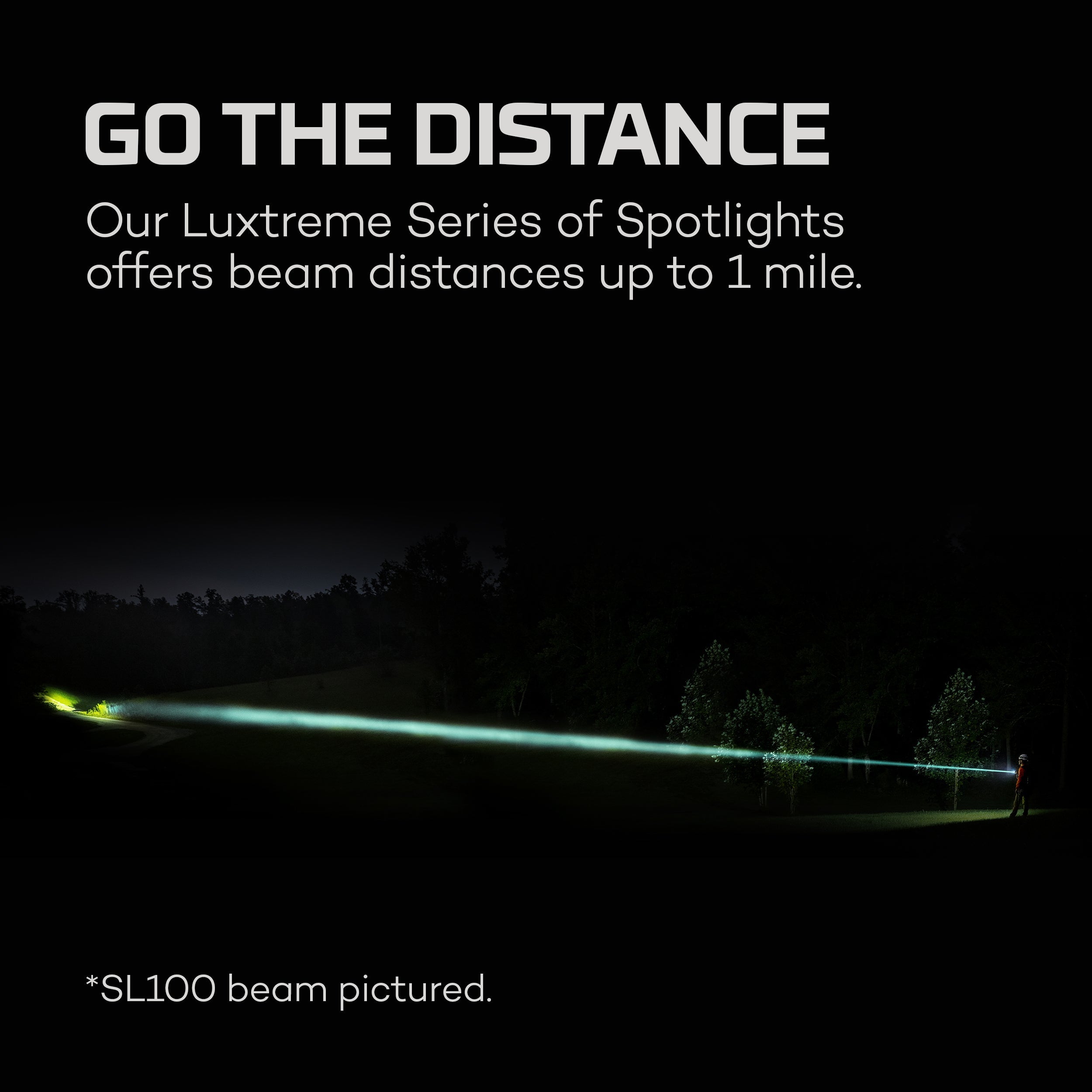 Luxtreme SL100 Spotlight | Rechargeable
