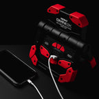 At Nebo Tools, we continually innovate so that we can offer the highest quality LED lighting products at the best price. The OMNI 2K is the ultimate, omni-directional work light that boasts a powerful 2,000 lumen. The OMNI features magnetic handles to provide convenient carry, magnetic attachment or a sturdy base for hands-free light. Each panel and magnetic handle rotate to give light everywhere that you need it. The OMNI 2K also features a power bank to charge your USB powered devices.