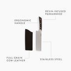 Barebones No. 7 Nakiri Knife