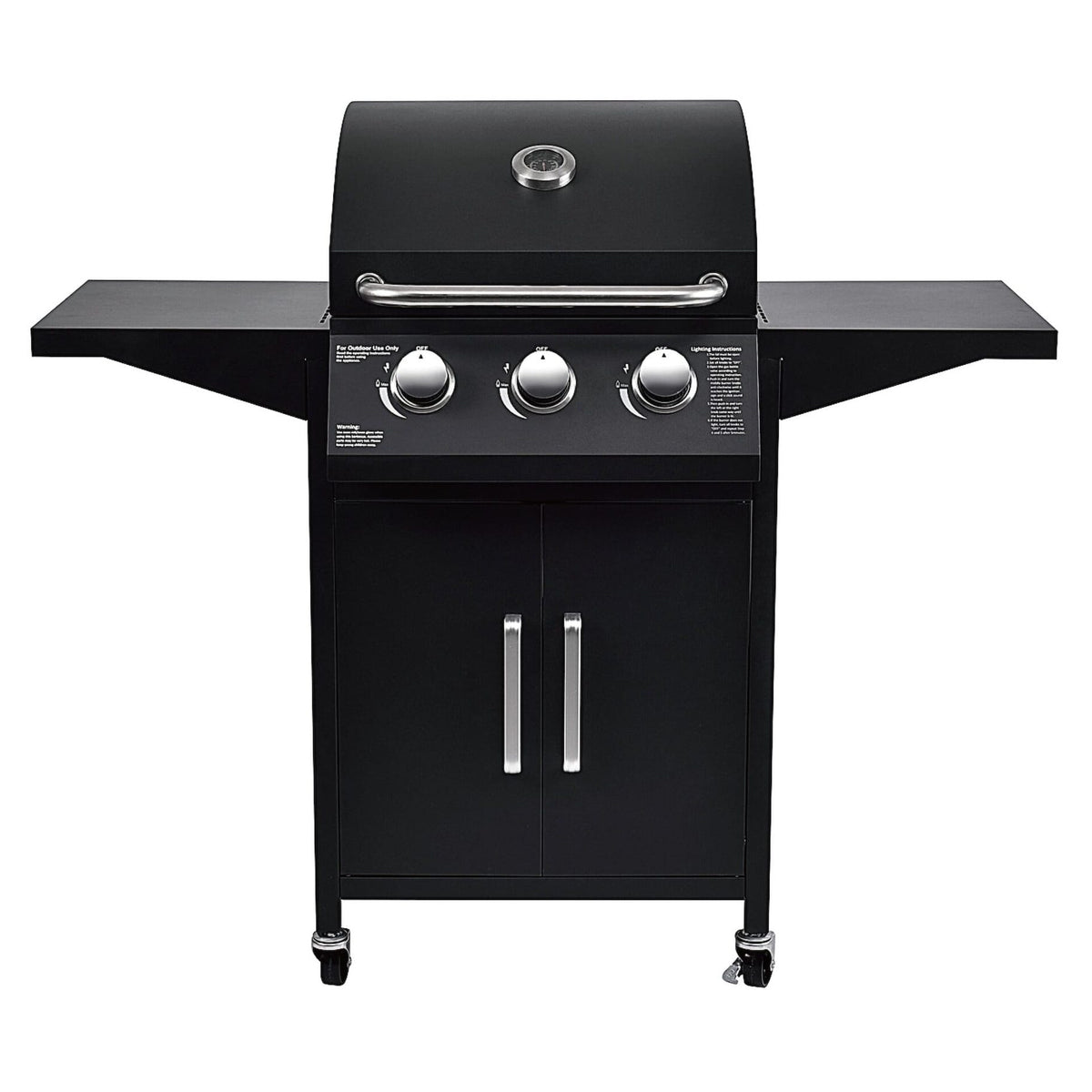Pure Fire 3 Burner Gas Grill