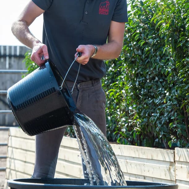 Red Gorilla Premium 15L Bucket - Black
