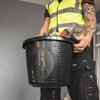 Red Gorilla Premium 15L Bucket - Black