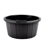 Premium Buckets - Premium Shallow Bucket -Black
