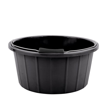 Premium Buckets - Premium Shallow Bucket -Black