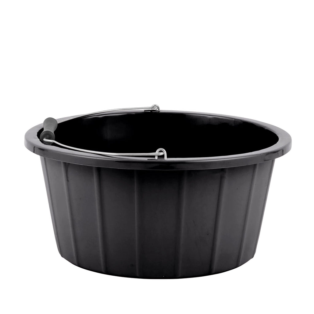 Red Gorilla Premium Shallow Bucket - Black
