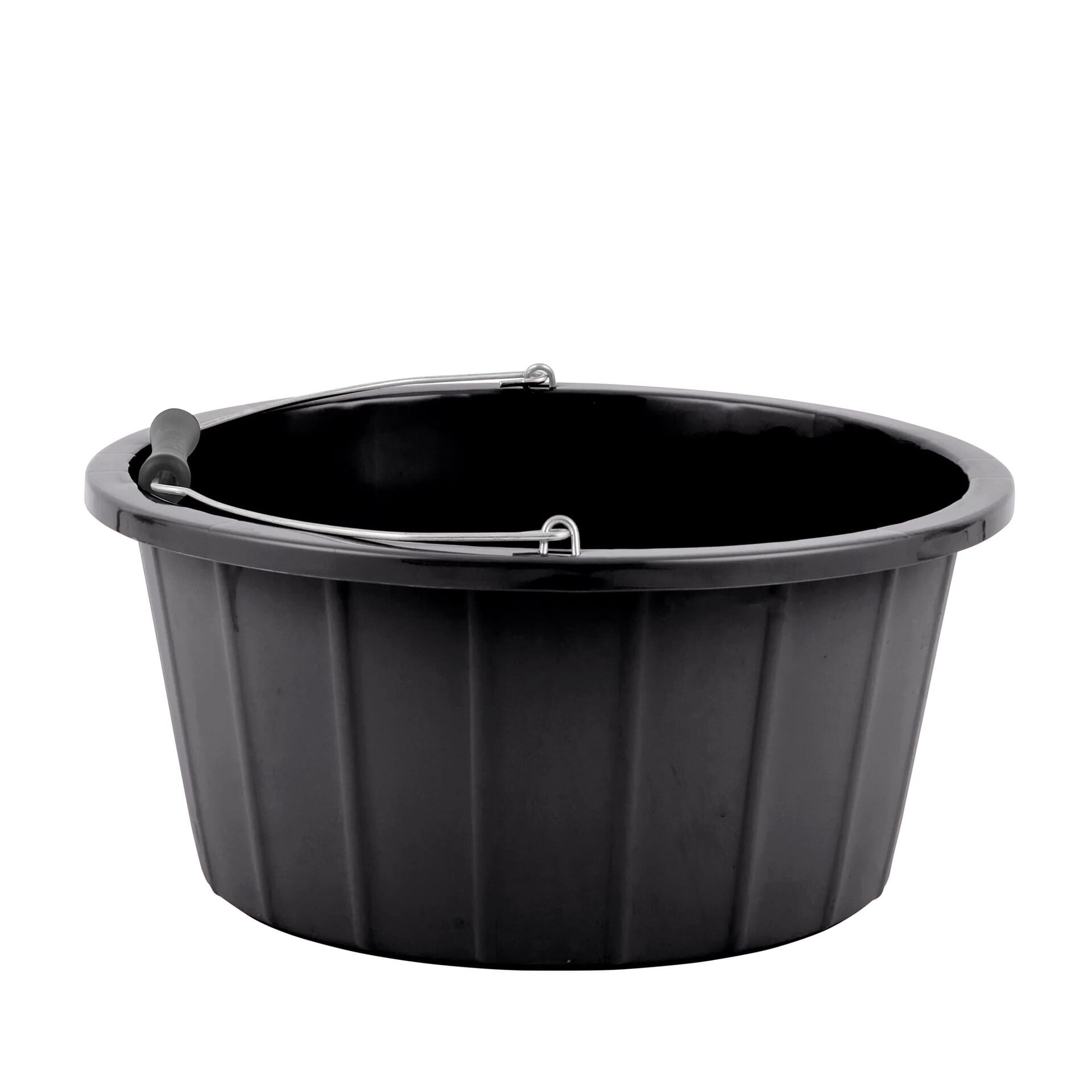 Red Gorilla Premium Shallow Bucket - Black