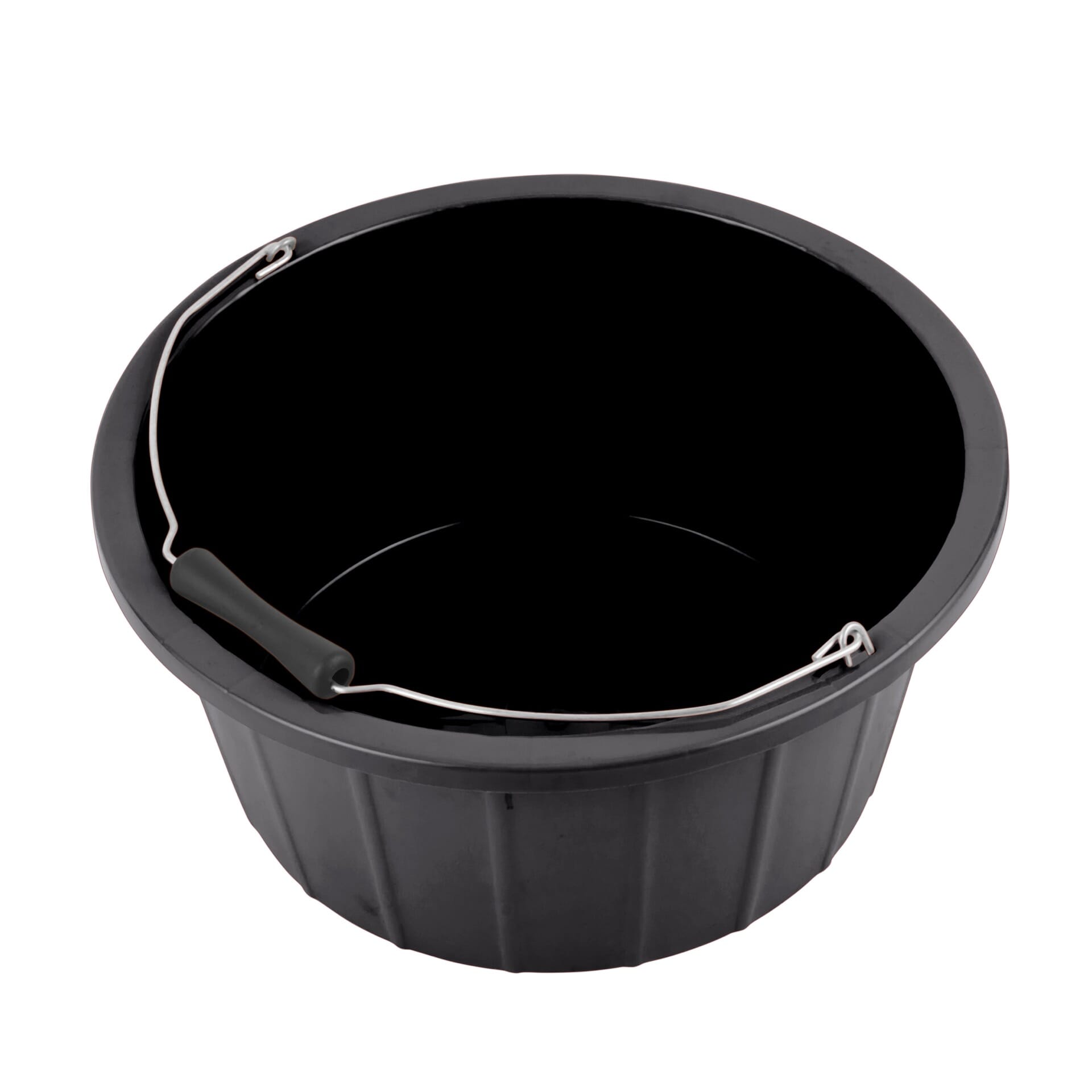 Red Gorilla Premium Shallow Bucket - Black