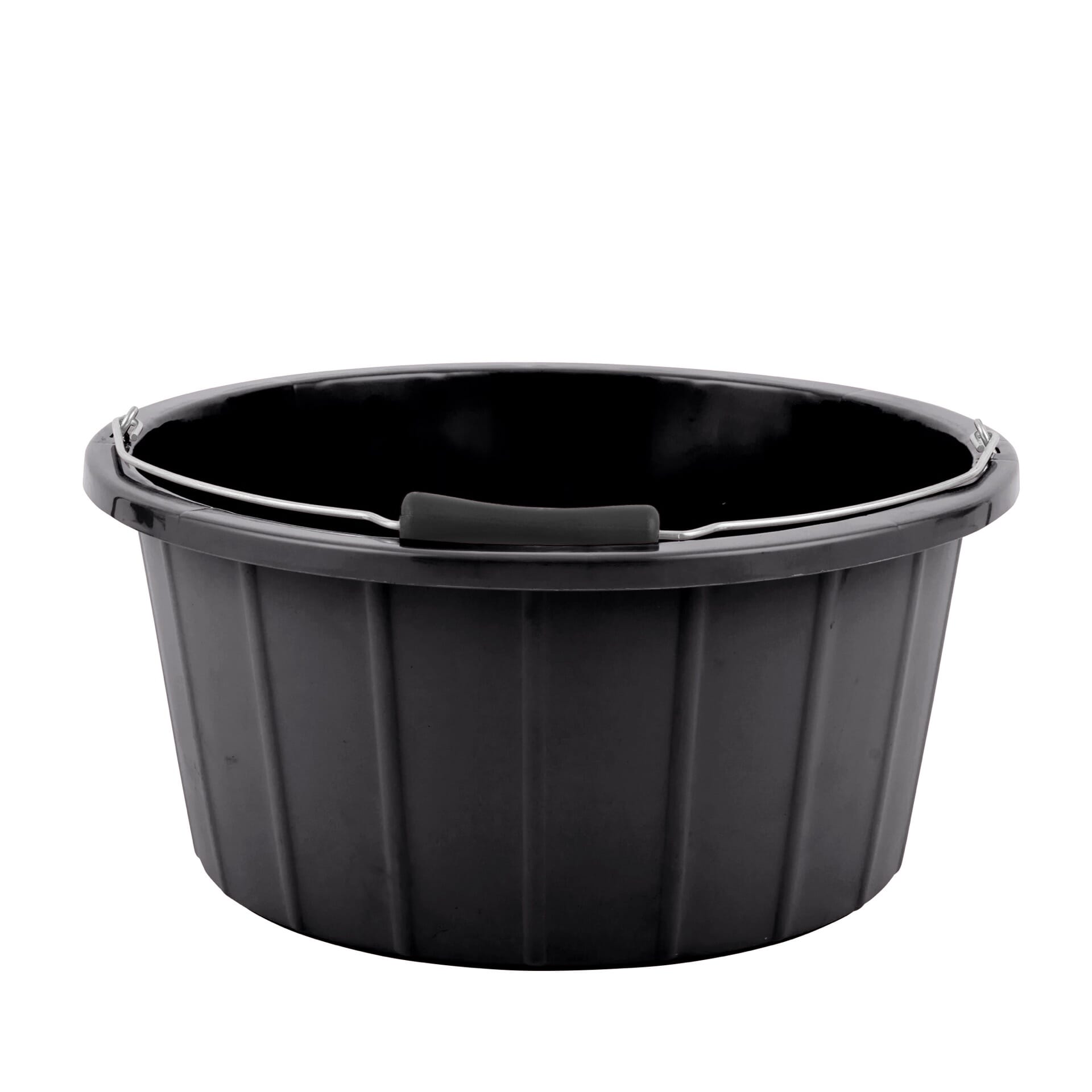 Red Gorilla Premium Shallow Bucket - Black