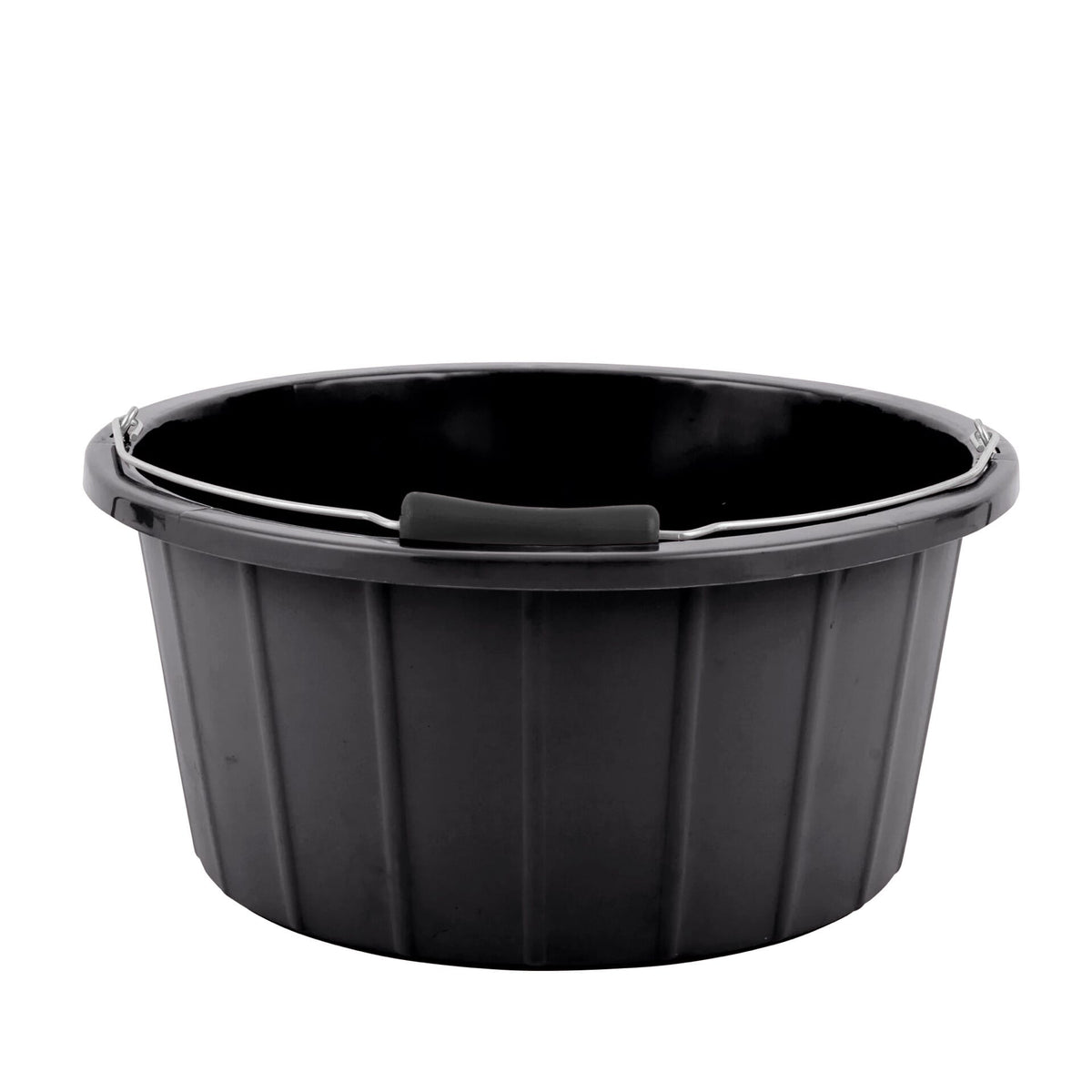 Red Gorilla Premium Shallow Bucket - Black