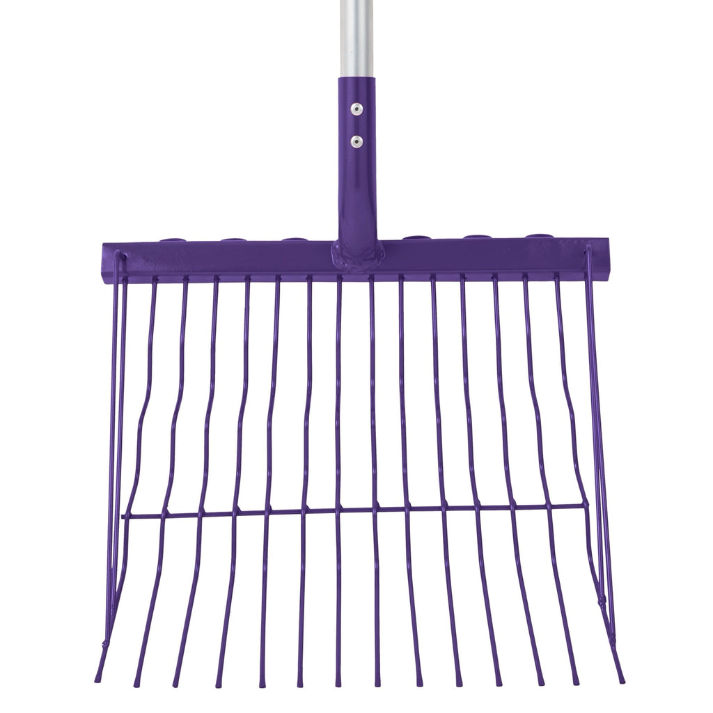 Red Gorilla Riddler Shavings Fork with Straight Handle - Purple