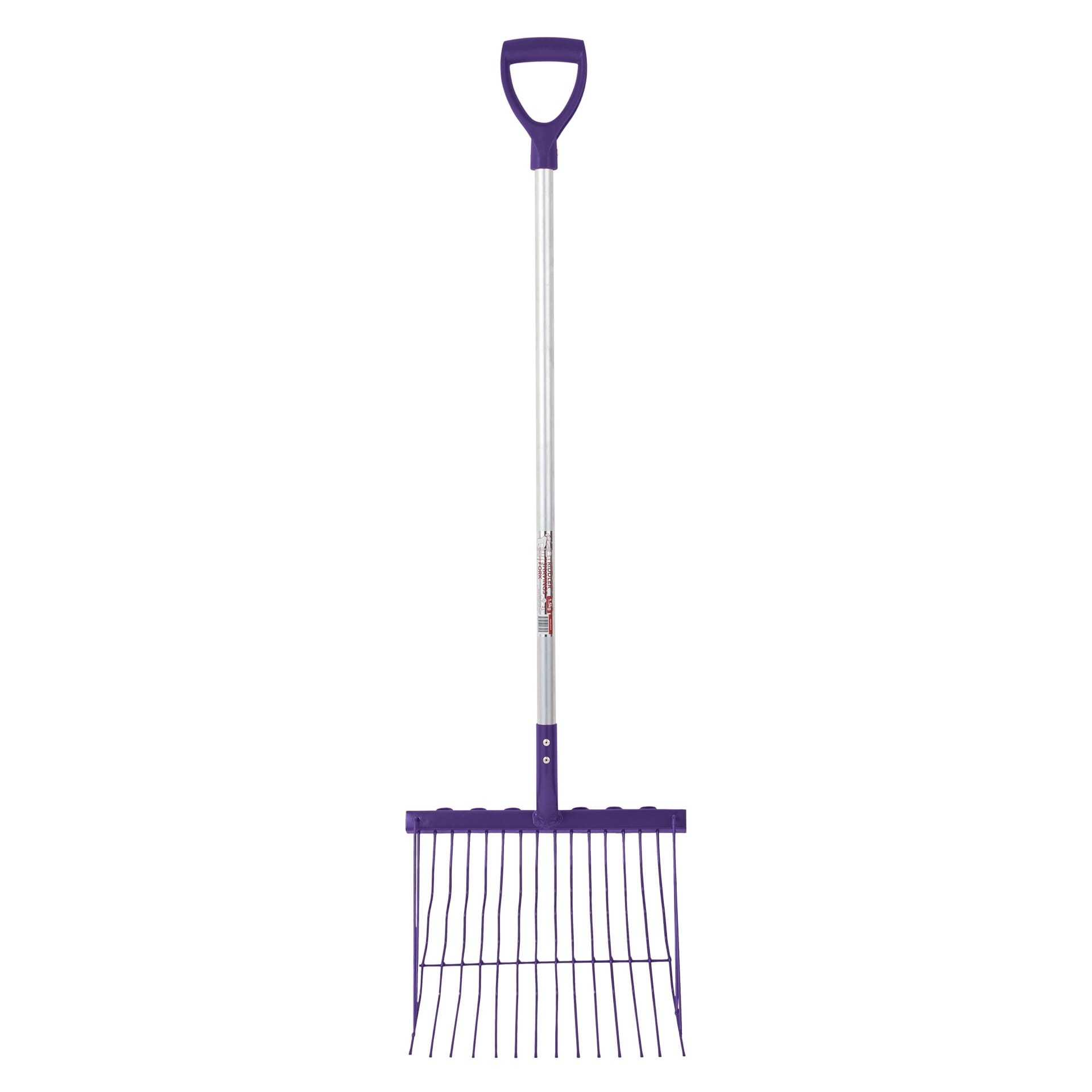 Red Gorilla Riddler Shavings Fork with Straight Handle - Purple