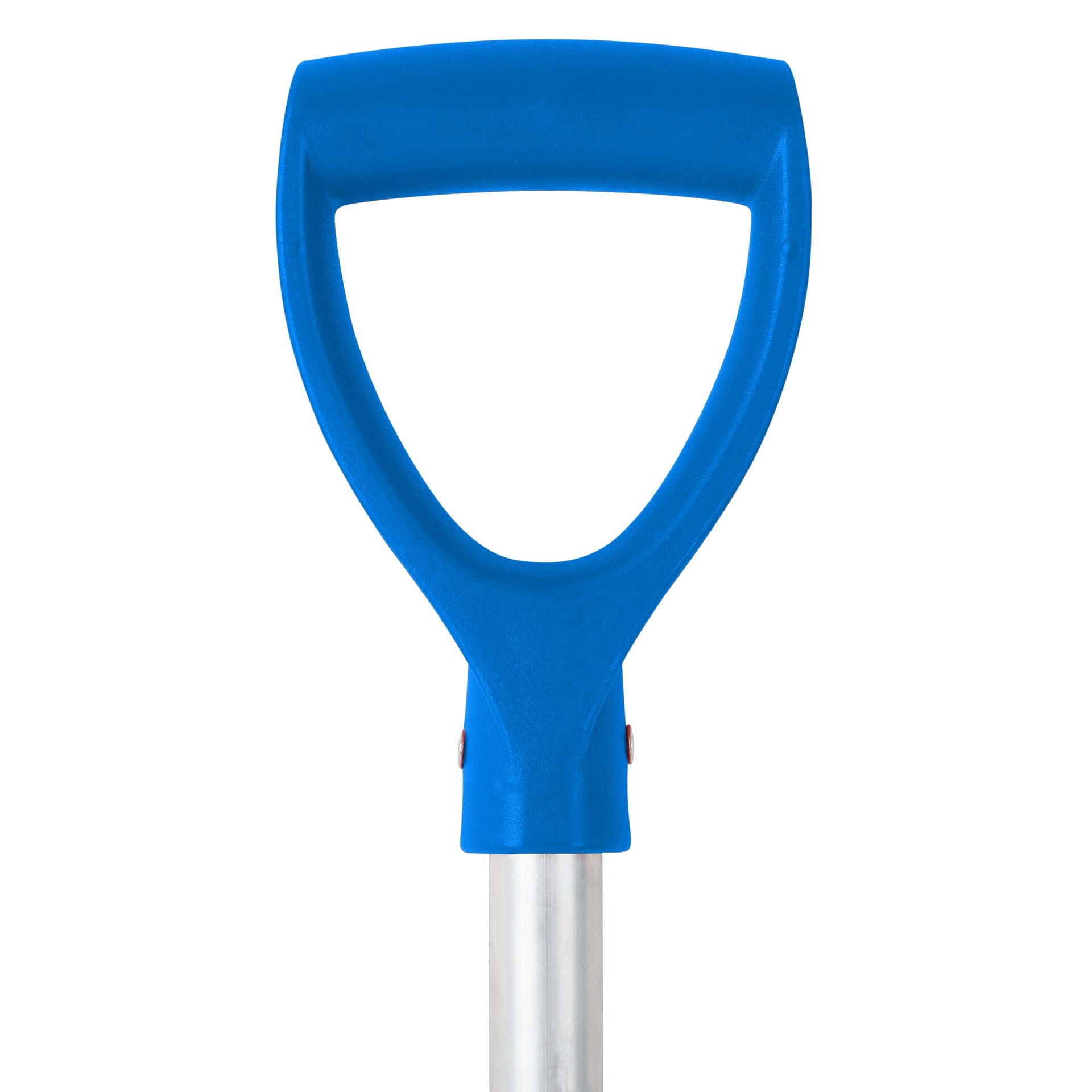 Red Gorilla Riddler Shavings Fork with Short D-Handle - Blue
