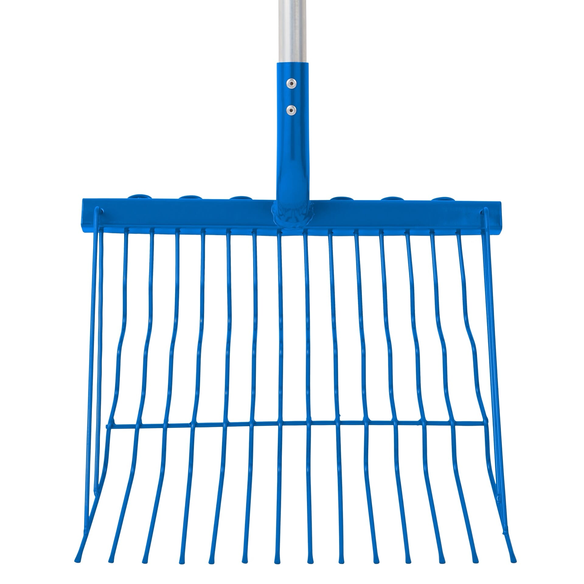 Red Gorilla Riddler Shavings Fork with Straight Handle - Blue