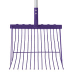 Red Gorilla Riddler Shavings Fork with Short D-Handle - Purple