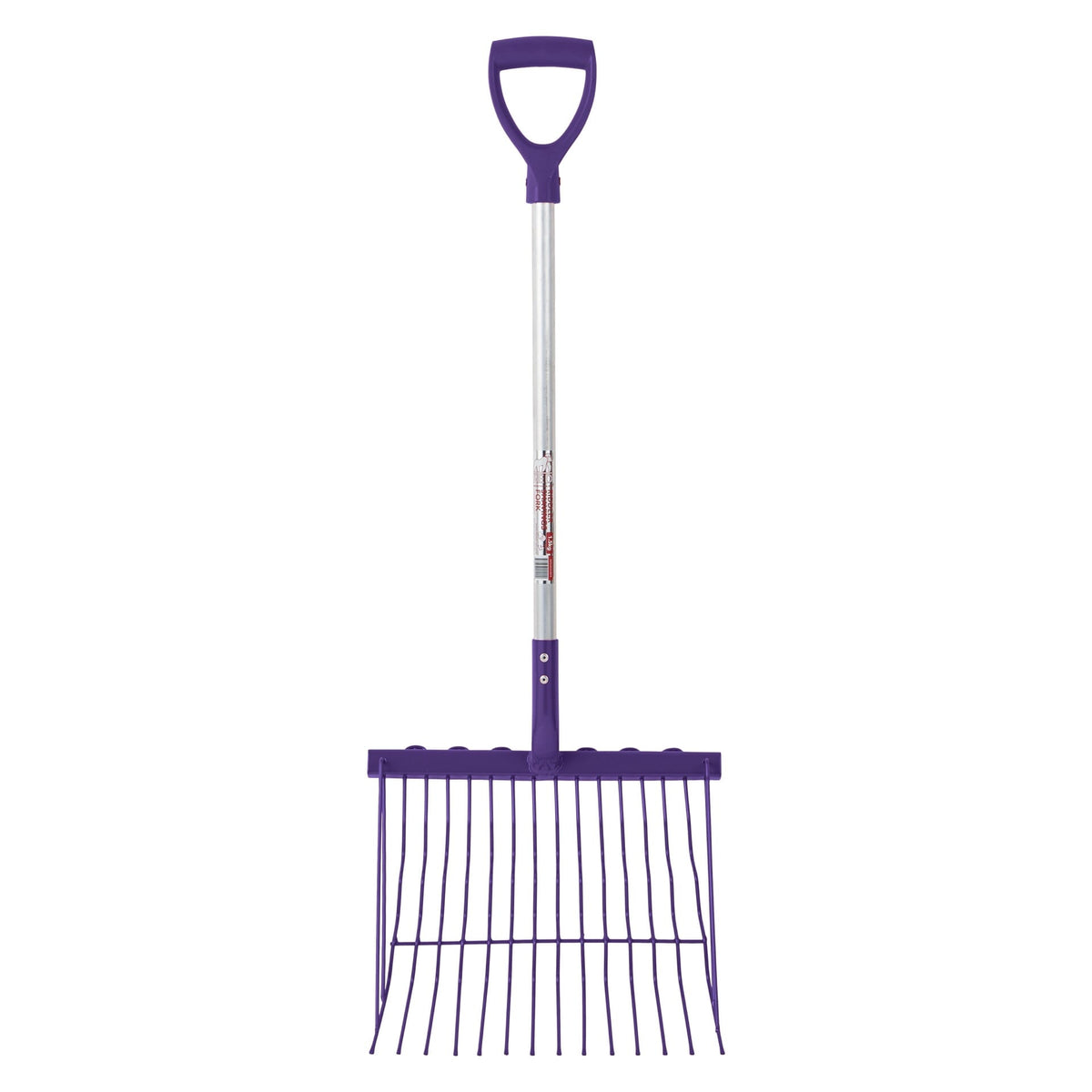 Red Gorilla Riddler Shavings Fork with D-Handle - Purple
