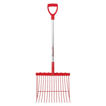 Riddler Short D-Handle - Riddler Shaving Fork Short D-Handle RED