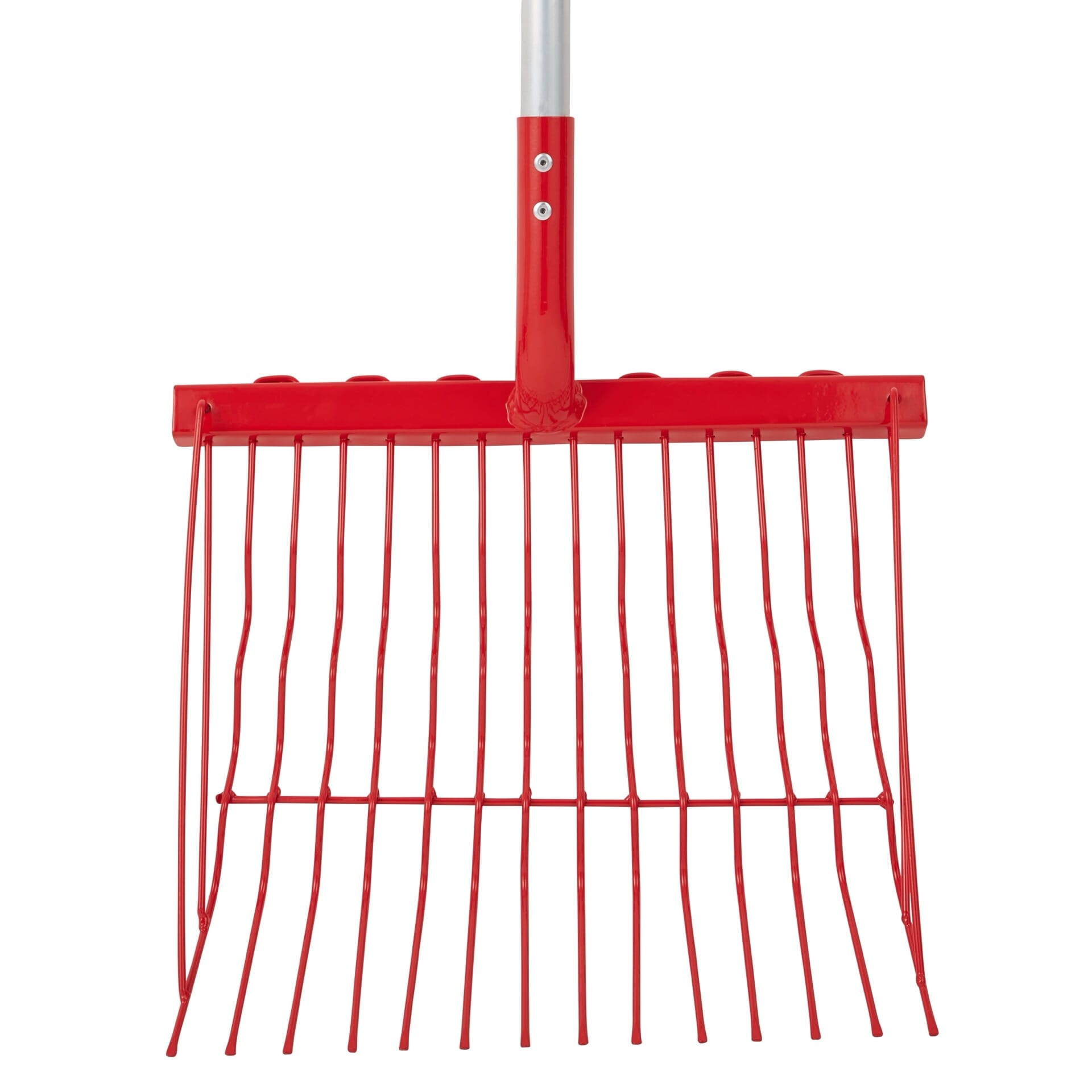 Red Gorilla Riddler Shavings Fork with Straight Handle - Red