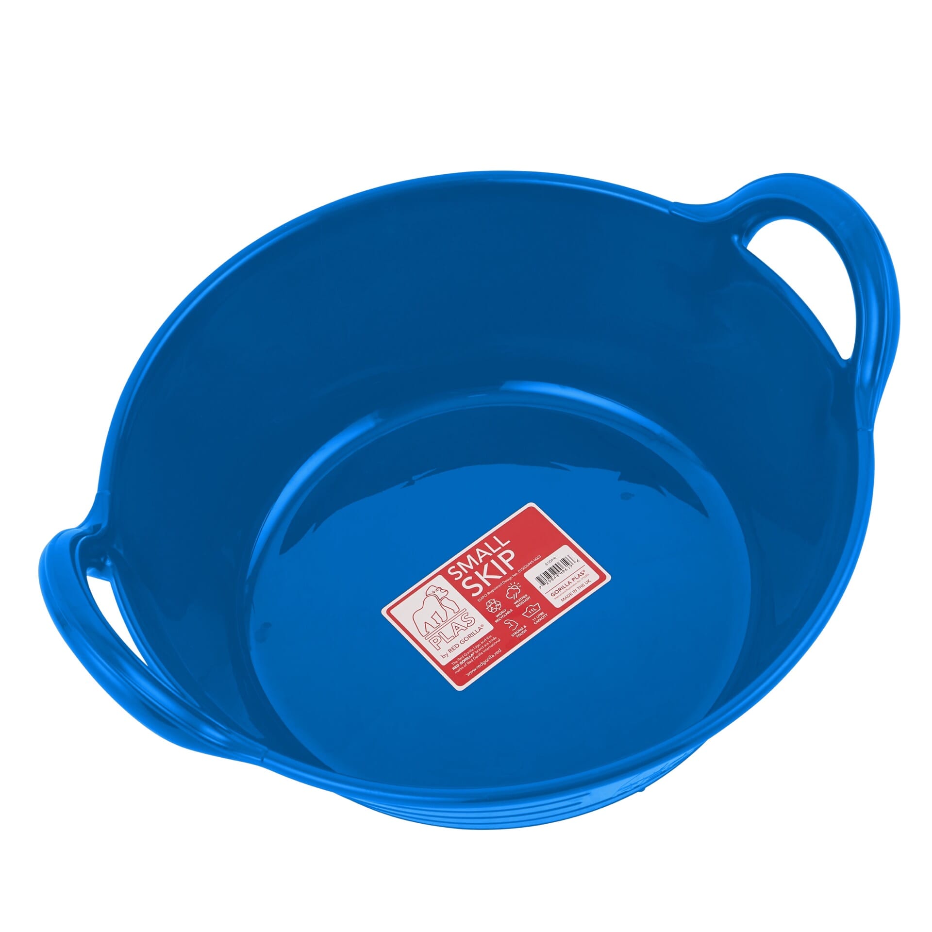 Red Gorilla Gorilla Plas Small Skip - Blue