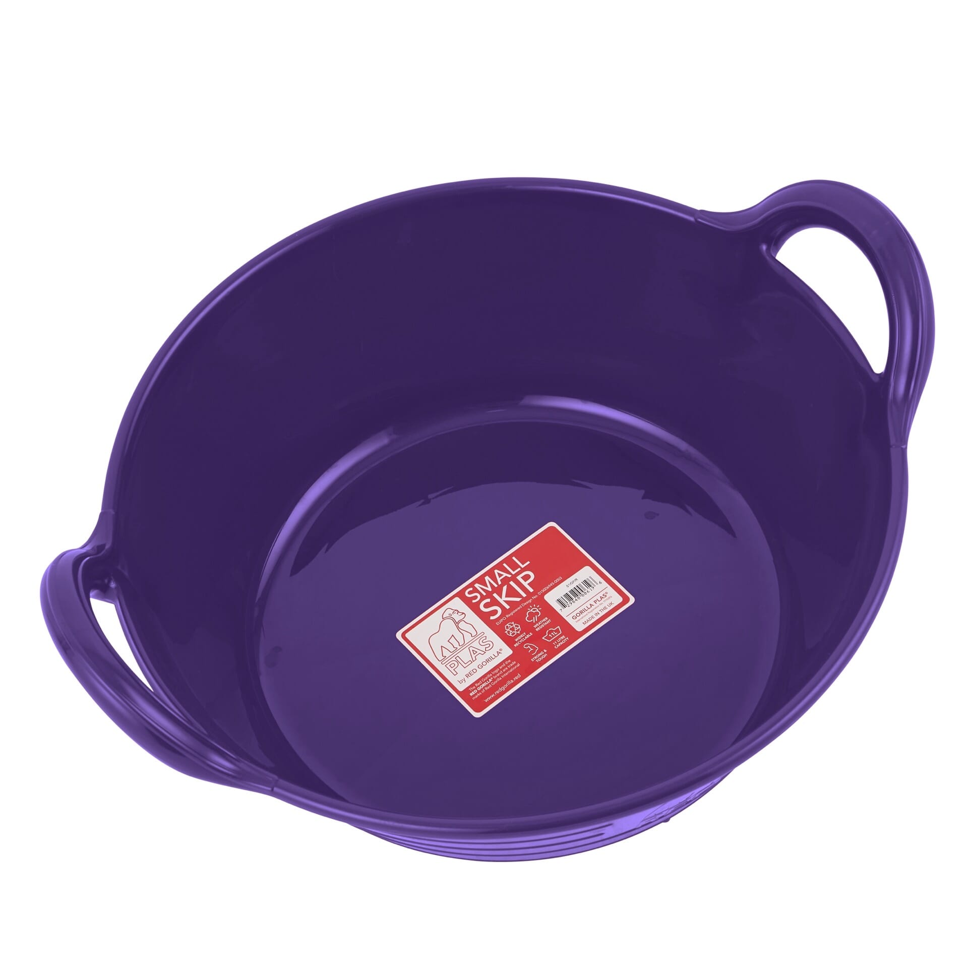 Red Gorilla Gorilla Plas Small Skip - Purple