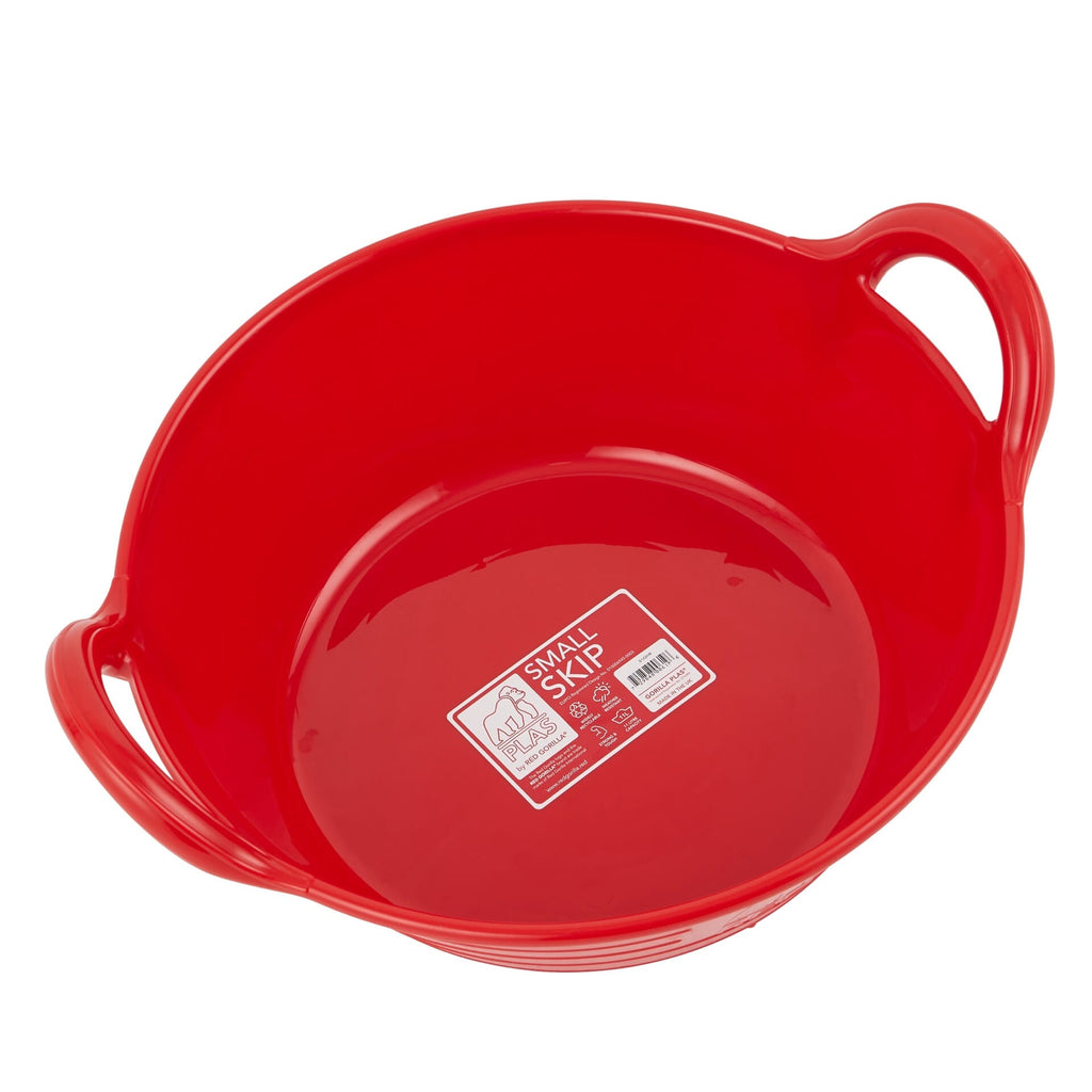 Red Gorilla Gorilla Plas Small Skip - Red