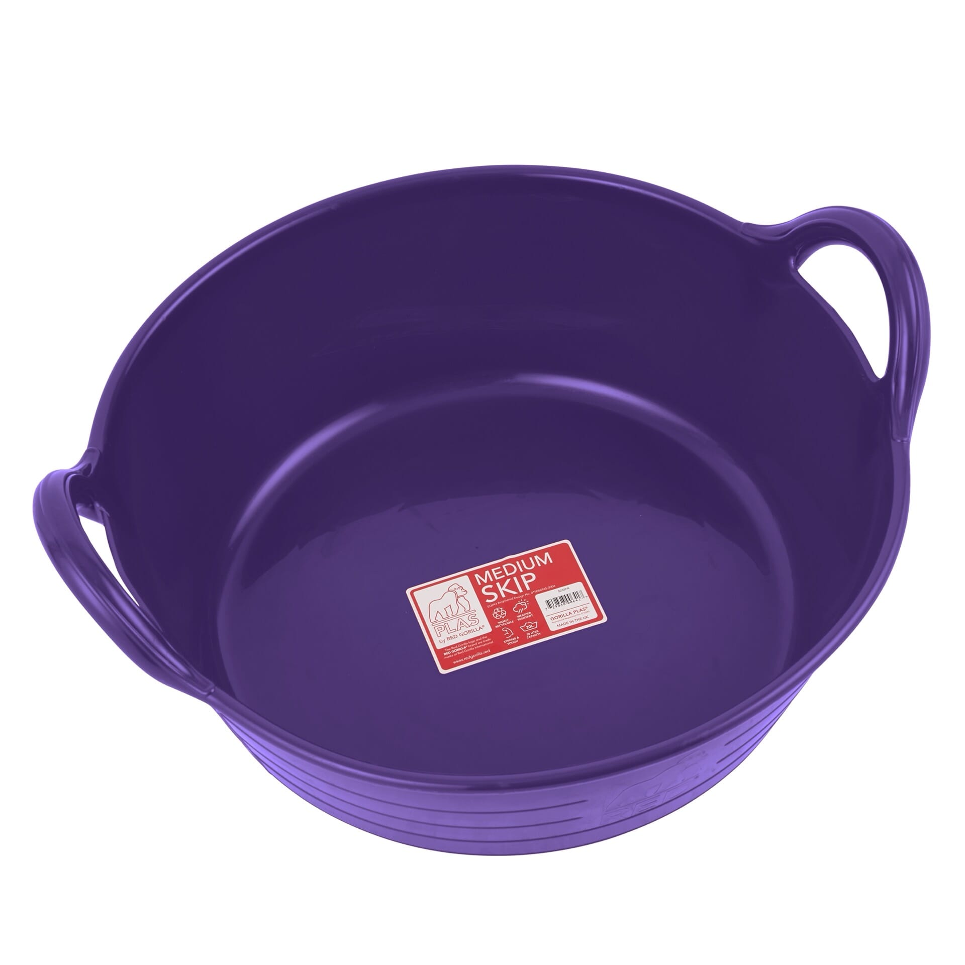 Red Gorilla Gorilla Plas Medium Skip - Purple