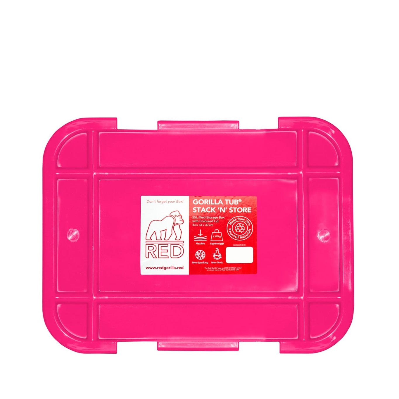 Red Gorilla Stack N Store - Pink