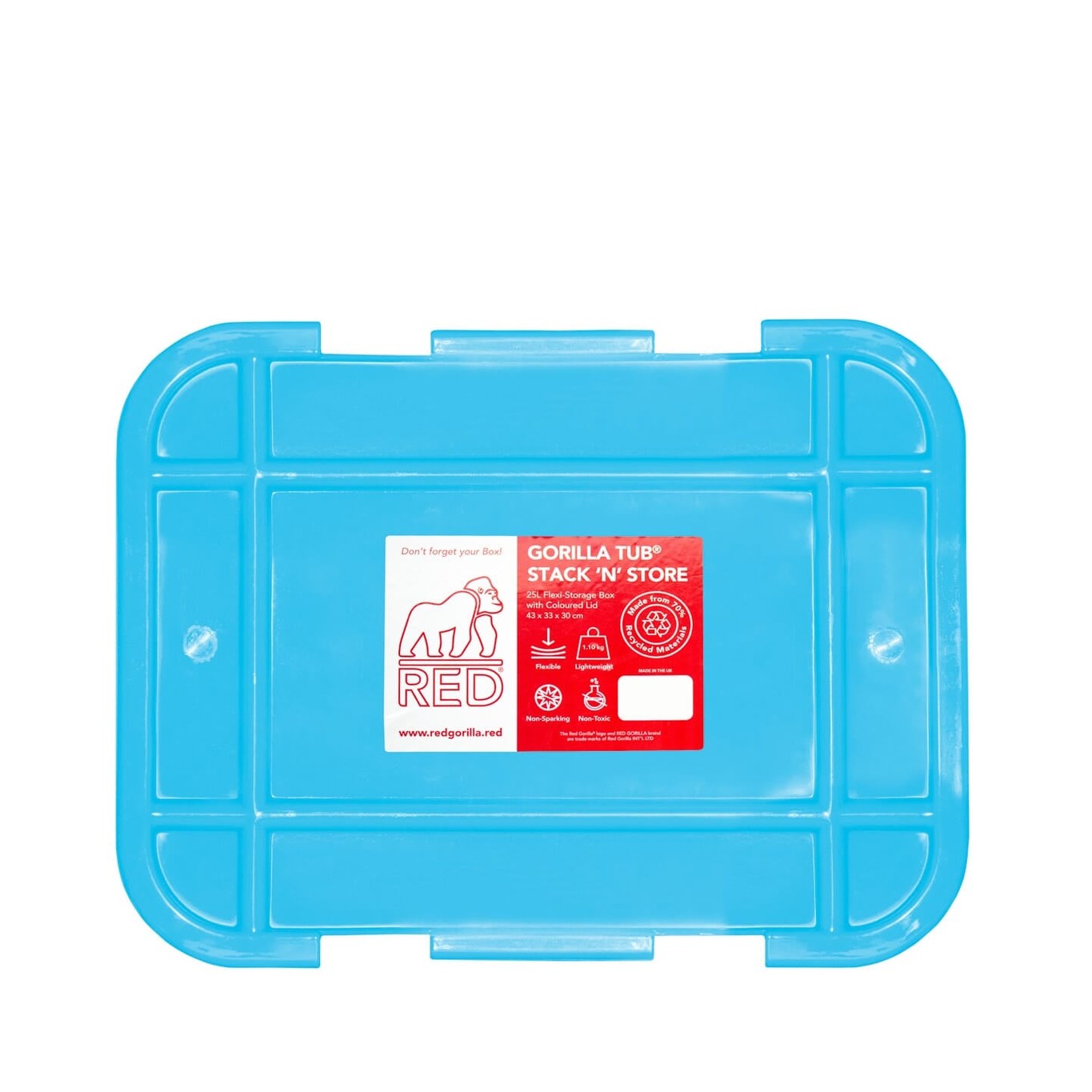 Red Gorilla Stack N Store - Sky Blue