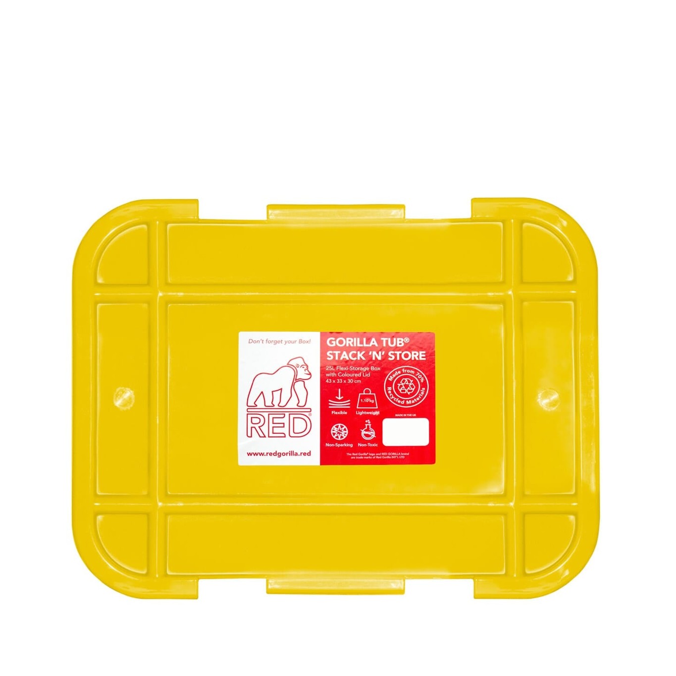 Red Gorilla Stack N Store - Yellow