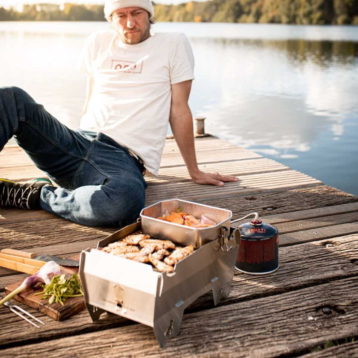 SKOTTI Portable Gas BBQ