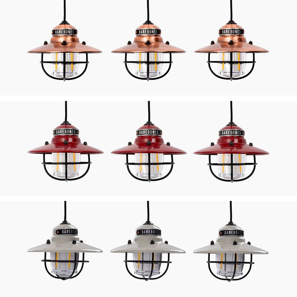 Barebones Edison Pendant String Lights