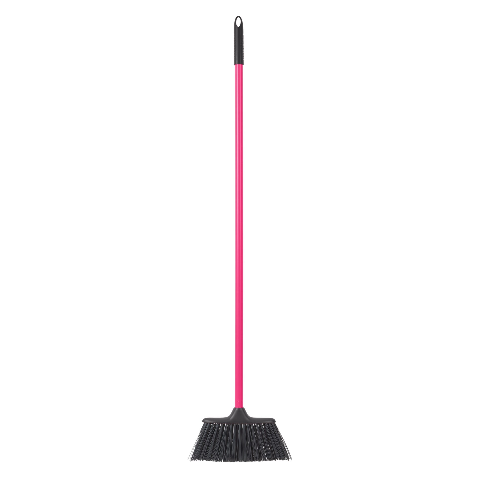 Red Gorilla Poly Yard Broom 120cm Handle - Pink
