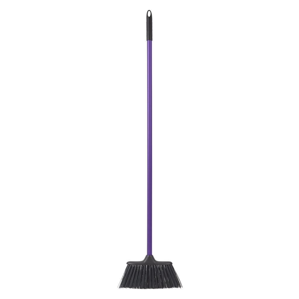 Red Gorilla Poly Yard Broom 120cm Handle - Purple