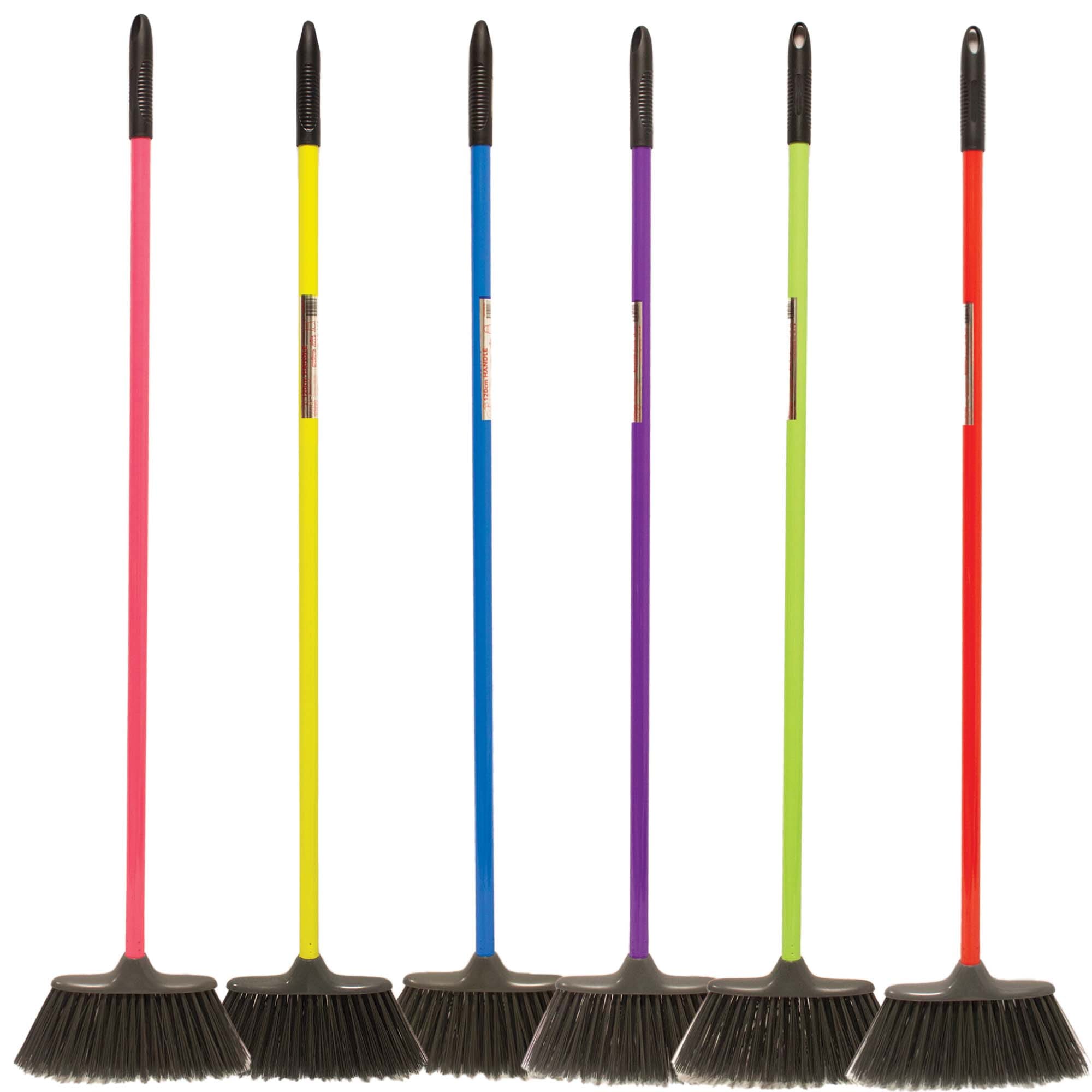 Red Gorilla Poly Yard Broom 120cm Handle - Yellow