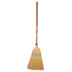 Red Gorilla Short Corn Broom with Traditional Handle