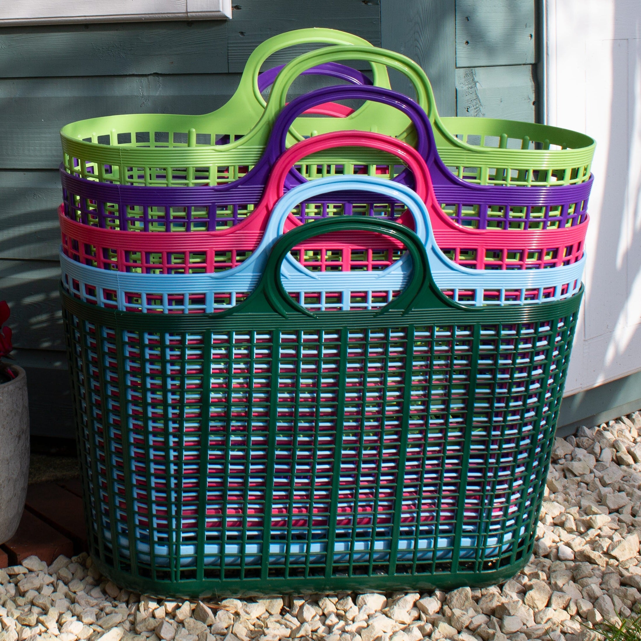 Red Gorilla Cesto Shopper Basket - Pink