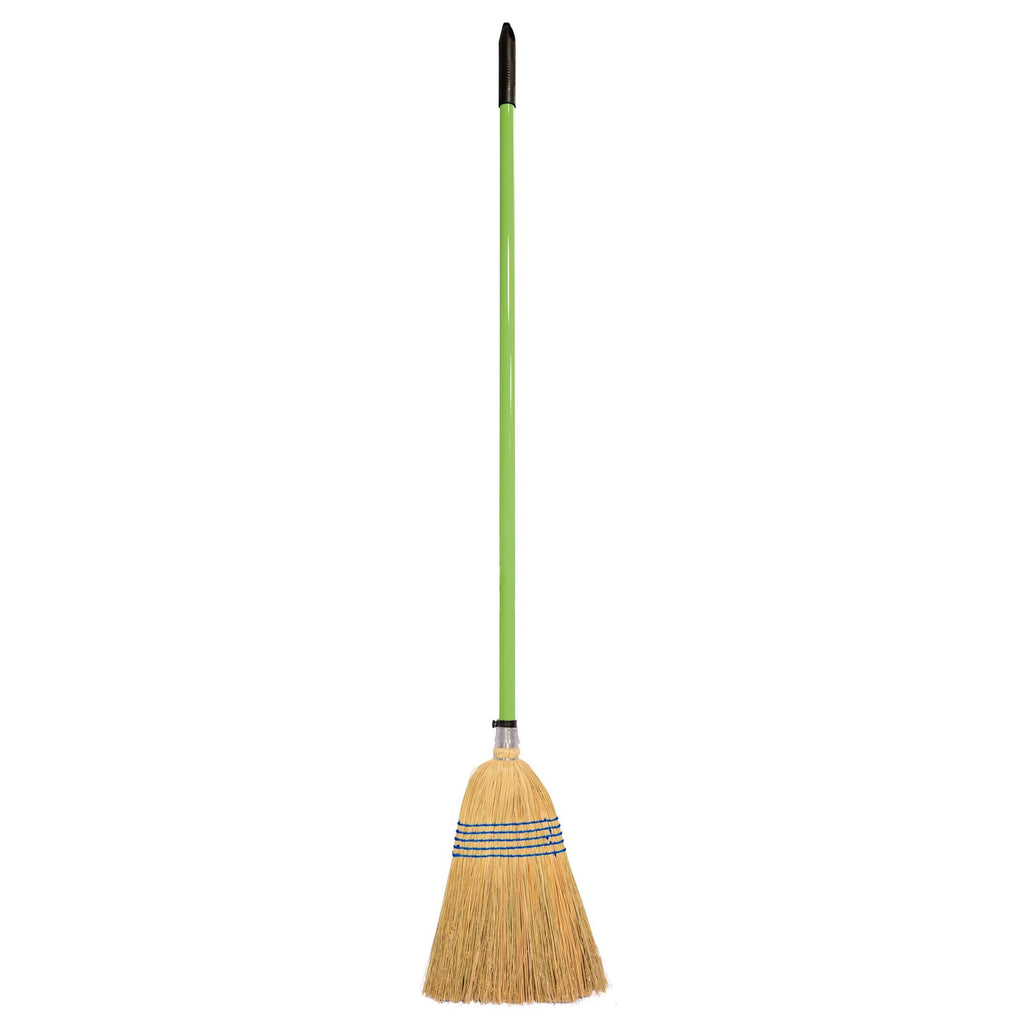Red Gorilla Standard Corn Broom 120cm Handle - Pistachio