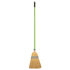 Red Gorilla Standard Corn Broom 120cm Handle - Pistachio