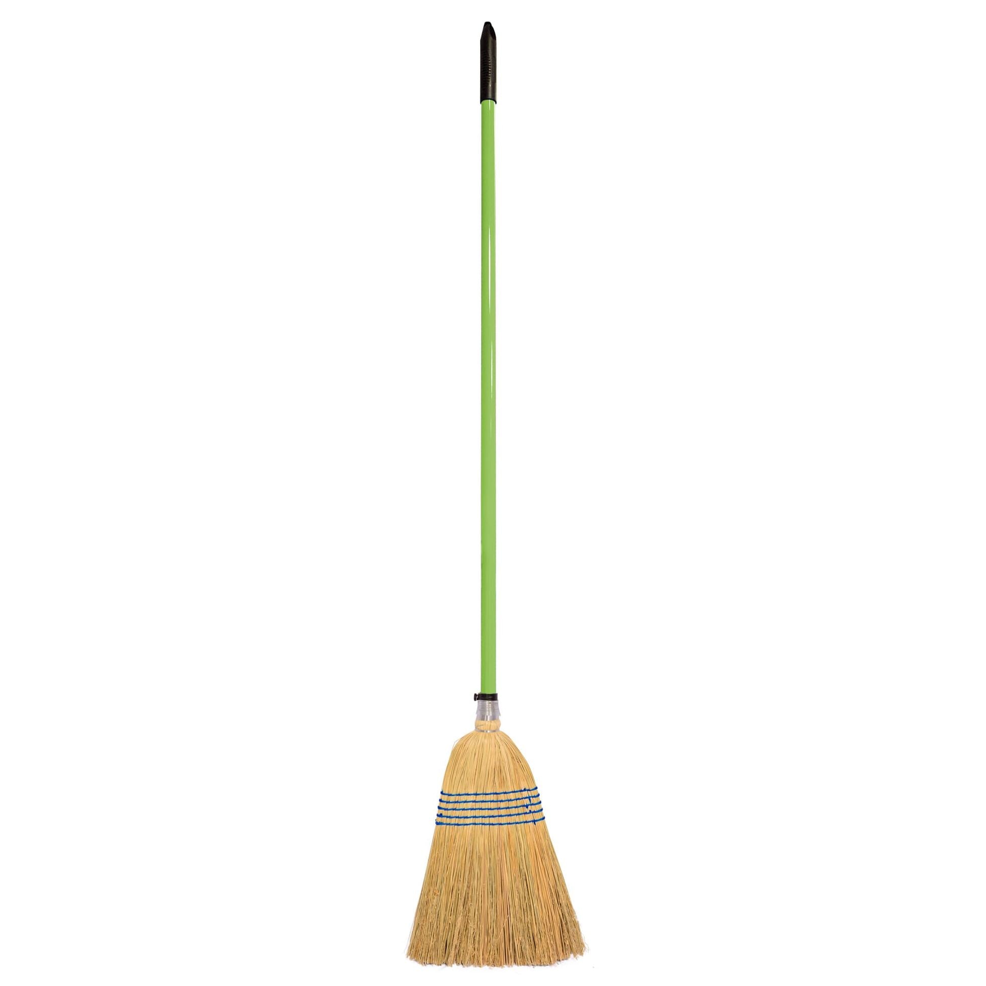 Red Gorilla Standard Corn Broom 120cm Handle - Pistachio