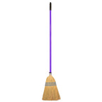 Corn Brooms - Standard (NEW 120CM HANDLE PURPLE)