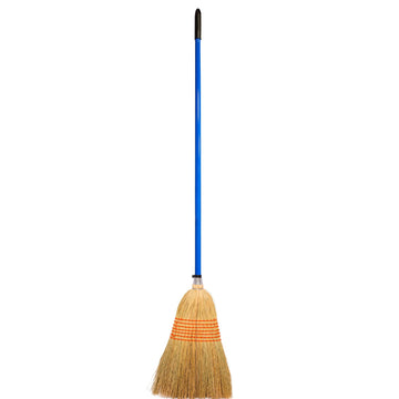 Corn Brooms - Large (NEW 120CM HANDLE BLUE)