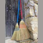 Red Gorilla Large Corn Broom 120cm Handle - Blue