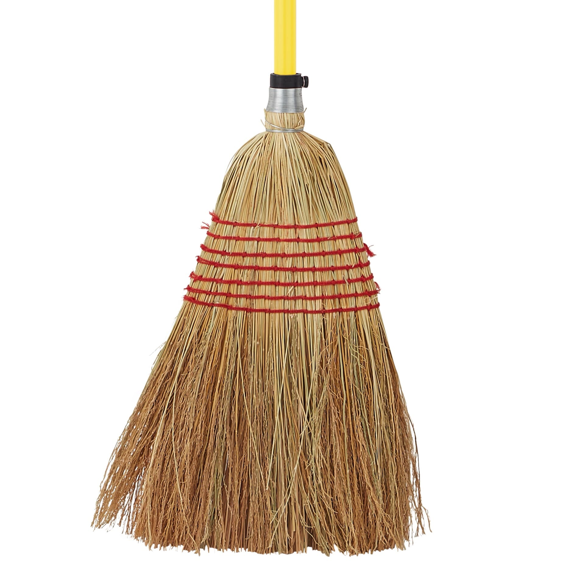 Red Gorilla Large Corn Broom 120cm Handle - Yellow