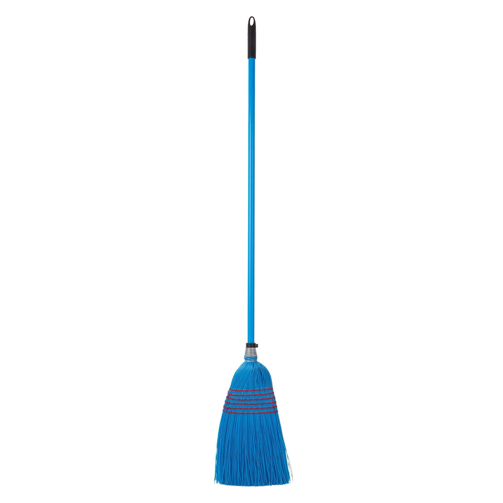 Deluxe Brooms - Deluxe Corn Broom Large Blue