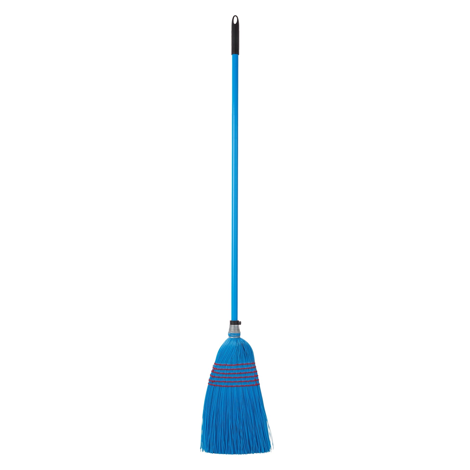 Deluxe Brooms - Deluxe Corn Broom Large Blue