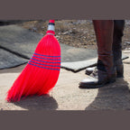 Red Gorilla Deluxe Standard Corn Broom - Red