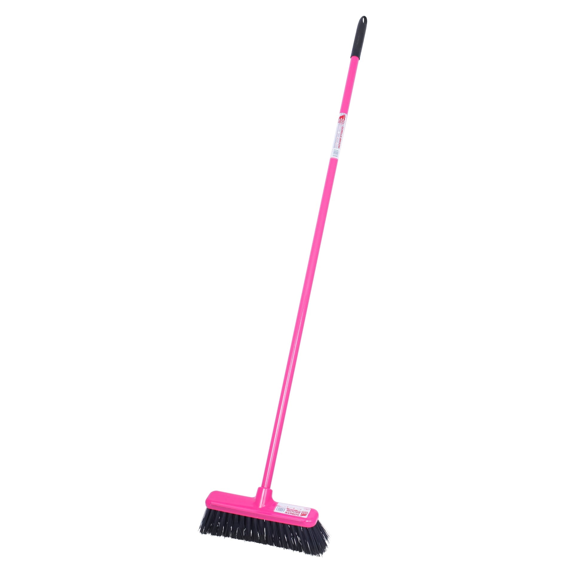 30cm broom head and handle -Pink